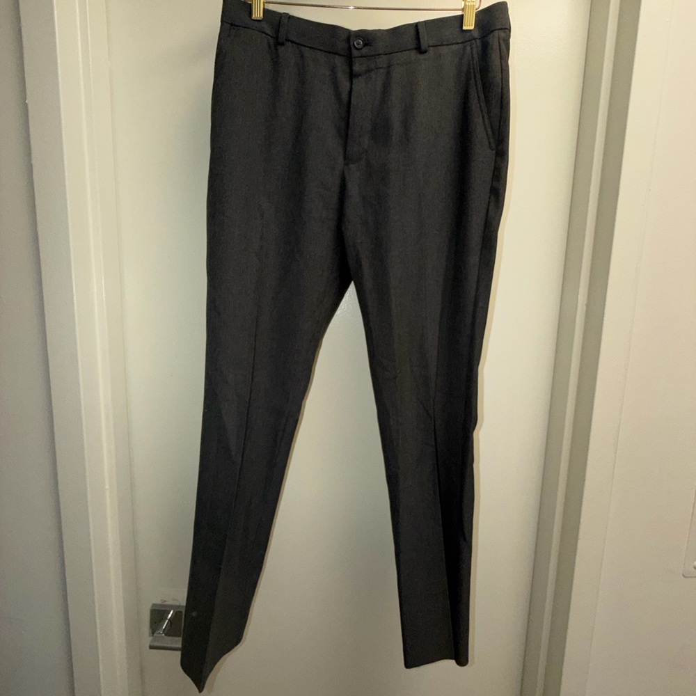 Axist Charcoal Dress Pants for Men (34x32)